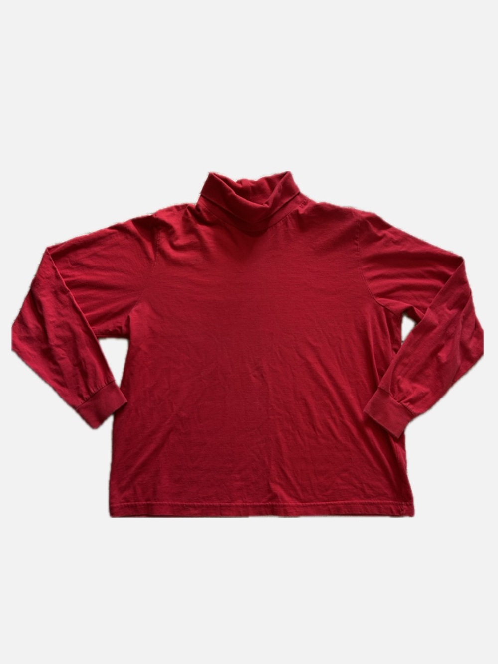 Vintage Red Turtle Neck